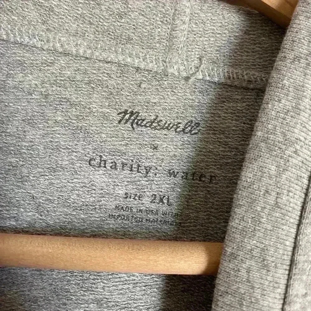 Madewell x‎ charity: Water Hoodie Sweatshirt
